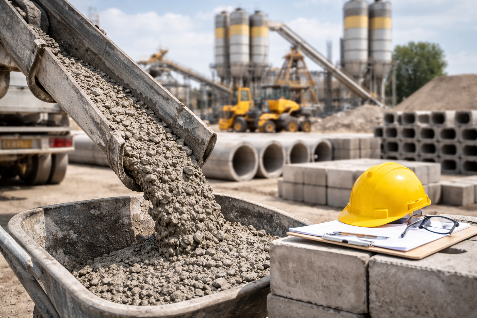 kumanyini Constructions factory and production area