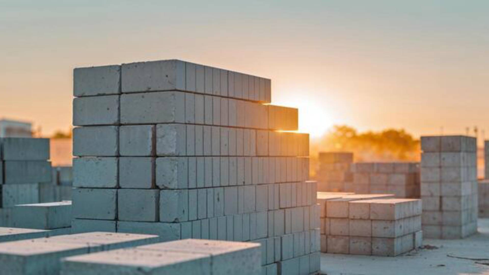 Concrete block yard at kumanyini Constructions